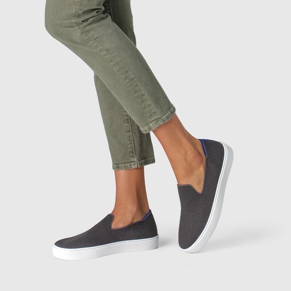Rothy’s Steel Grey‎ Slip On Sneaker